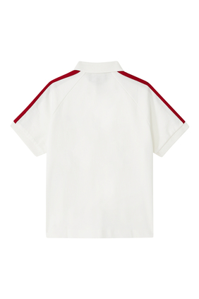 Stripe Detail Polo Shirt